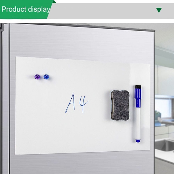 Raderbar Magnetisk Whiteboard | Portabel A3 för Undervisning och Informationsleverans Whiteboard, missa inte den!