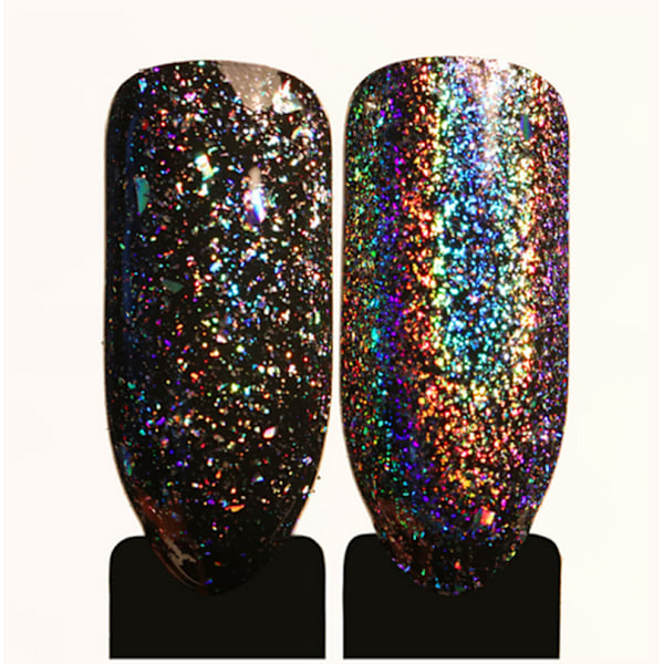 Galaxy holo flakes - Silver