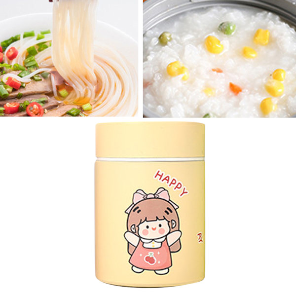 125ml Isolerad Matbehållare Cartoon Cute Portable Mini