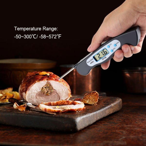 1 st LCD digital matlagningstermometer för kök BBQ