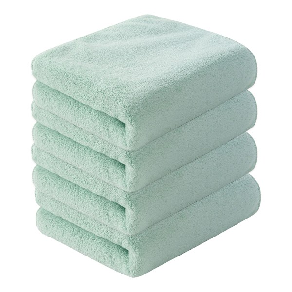Ultra mjuka badlakan 4-pack (35 x 70 cm) - Snabbtorkande -