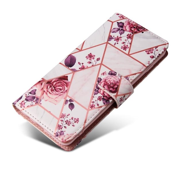 Samsung S10e Trendigt Plånboksfodral Sparkle 4-FACK Rosa