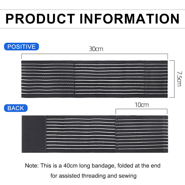 2 st Elastiska handledsstöd Andningsbart handledsstöd Band Wrap Justerbara handledsband Stöd Lindrar handledssmärta Artrit Tendinit Sportanvändning för