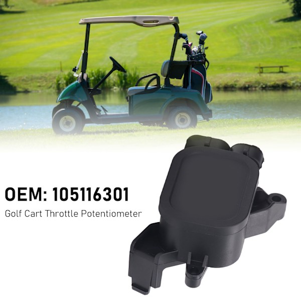 Gaskartspotentiometer för Golfbil 105116301 Kartdelare Accelerator Ersättning för Precedent