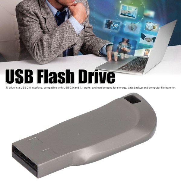 USB-minne Portabel USB 2.0-minne för Window2003/XP/Vista/7/8/10/OS X/Linux 128GB