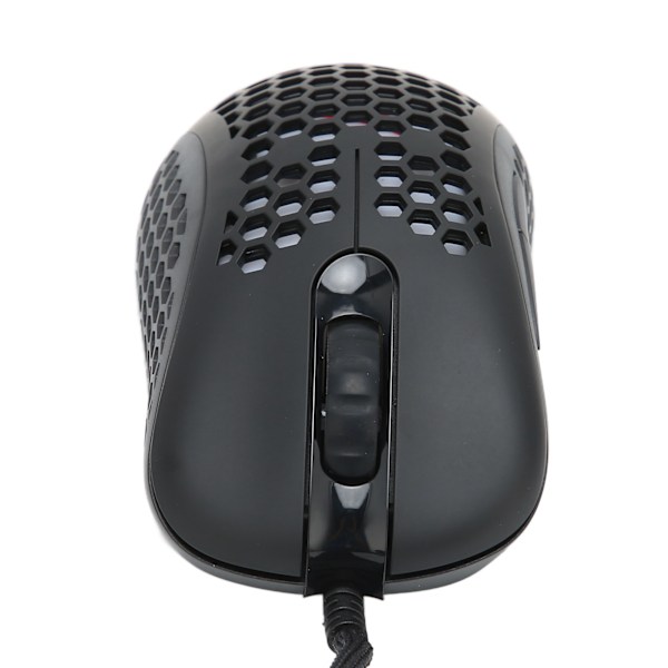Gamingmus Stabil Överföring Bekvämt Grepp Flexibel Användning Ergonomisk Design Lätt Trådbunden RGB PC Gaming Möss Svart