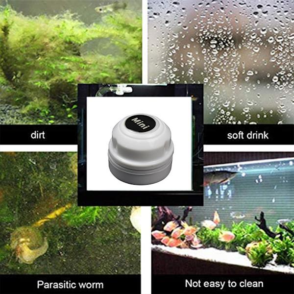 Akvarium Mini Super Magnetisk Rengörare Tank Liten Alg Skrapa