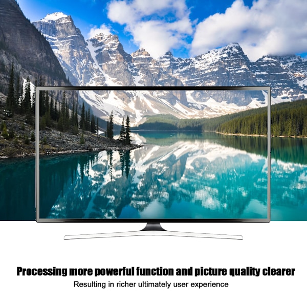 H10 Internet TV-box för Android 10.0 6K Bildkvalitet 4K Högupplöst CPU H616 AC100-240V 4 + 64 Brittisk kontakt