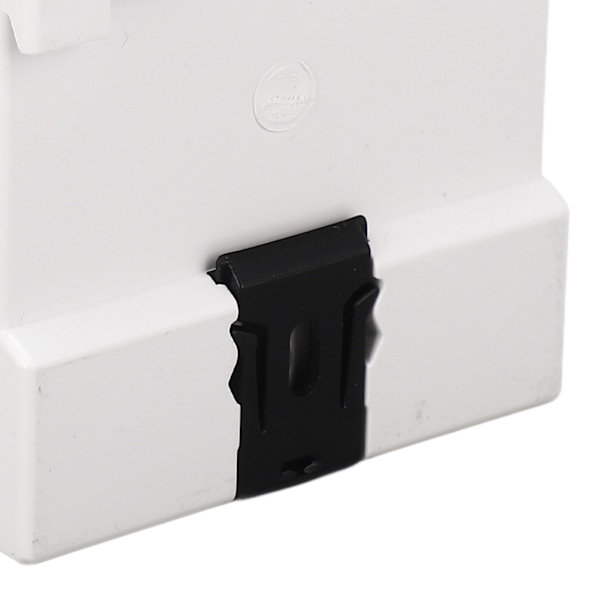 Energimätare 1-fas 2-trådig 4P Digital LCD Kwh Wattmeter Strömförbrukning 35mm DIN-skena Montering AC220V