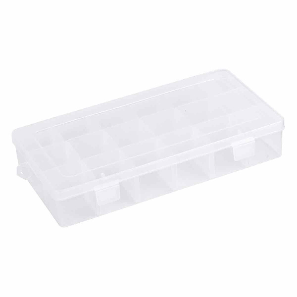 Flugfiskebetebox med 18 Fack, Fiskeutrustningsförvaringslåda, Skedkrokbete, Fiskeutrustningsväska, Liten