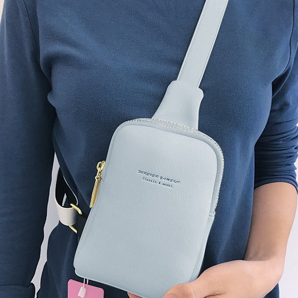 Liten axelväska midjeväska crossbody-väskor presenter till kvinnor män