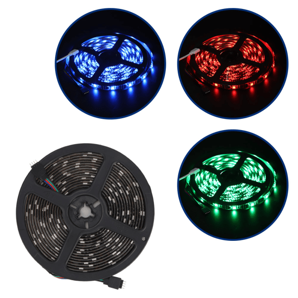 USB 5V 4m 120LED Strips Sensorljusband RGB-lampa Bluetooth