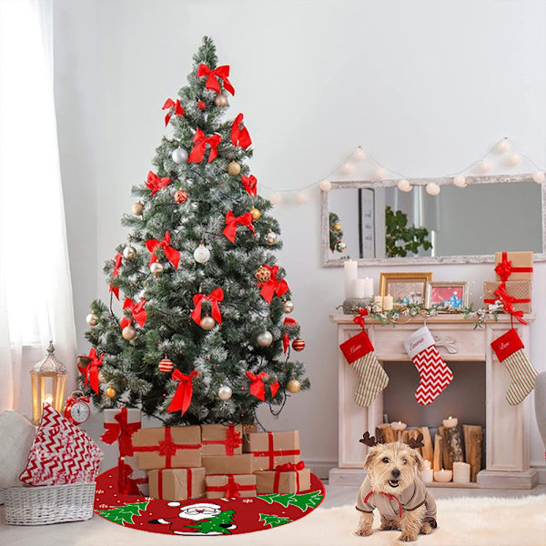 Christmas tree bottom decoration supplies 70 cm cute pattern