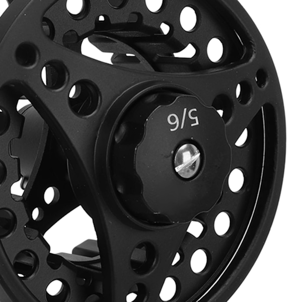 Angler's Delight, 5/6wt Rulle med Ergonomisk Knoppdesign för Bred Användning i Sötvatten