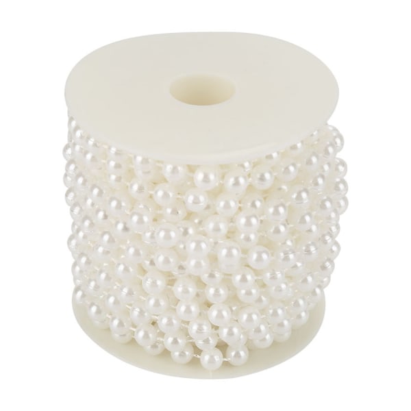 Craft String Pearls, Faux Pearl Garland Spool Roll Strand