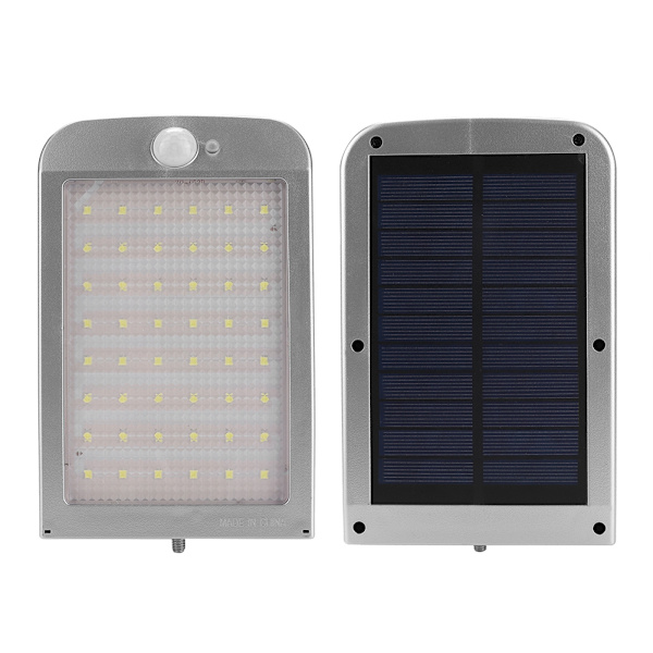 Solcellsladdad 48LED vägglampa med rörelsesensor