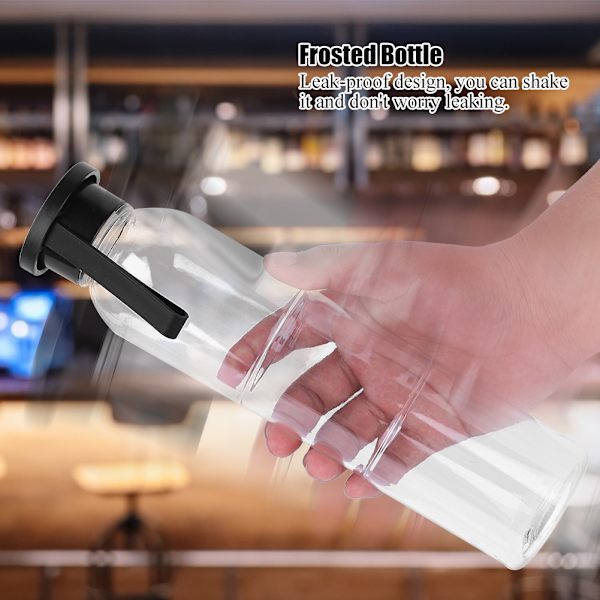 500ML Bärbar Utomhus Sport Frosted Vattenflaskor Resor