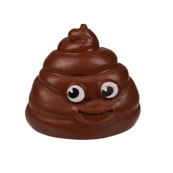 Stressboll / Klämboll - Bajskorv / Bajs multifärg