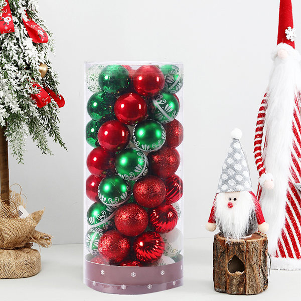 6cm/2.36inch Christmas Balls Decorations 50Pcs Shatterproof