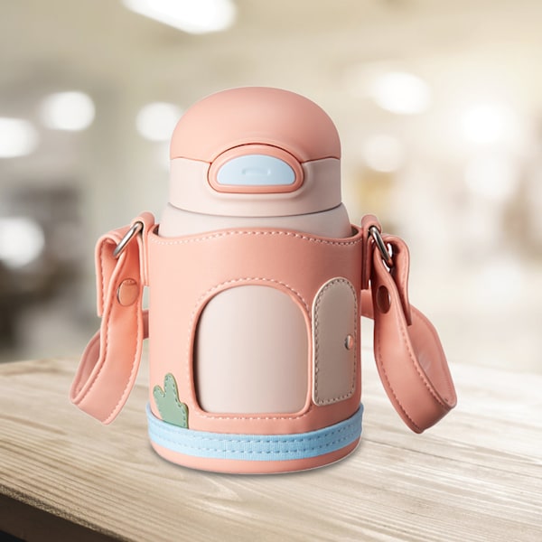 Barnisolerad mugg 480 ml långvarig isolering rostfritt