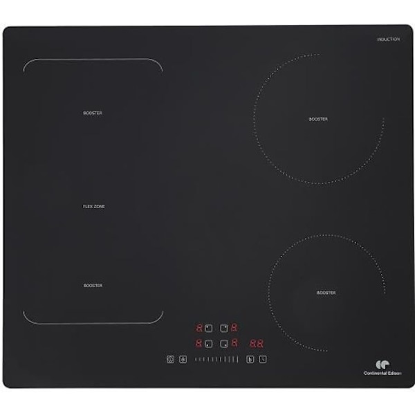 Continental Edison induktionshäll - 1 flexzon - Svart