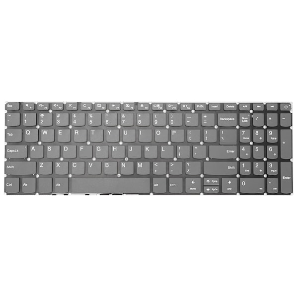 Ersättnings Tangentbord Tåligt Bekvämt Ersätt Tangentbord för Lenovo 320S‑15ABR/320‑15/15IKB/15AST/15IAP/520‑15IKB Svart