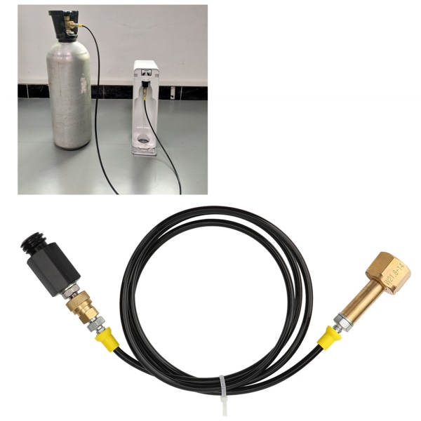 W21.8 Tråd Extern Slang Adapter Kit för Soda Stream Maskin
