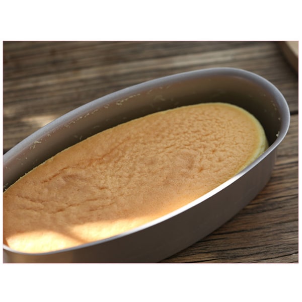 Oval Nonstick Bakplåt Brödform Ostkaka Form