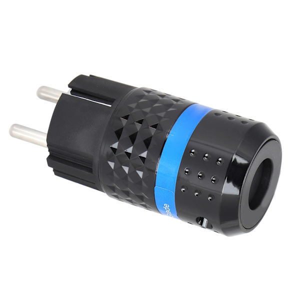 Monosaudio IEC-kontakt Ren Koppar Rodiumpläterad Ljudströmkontakt 100~250VE102R (Hane)