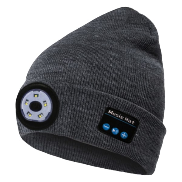 Bluetooth headset LED- cap Utomhus nattljus