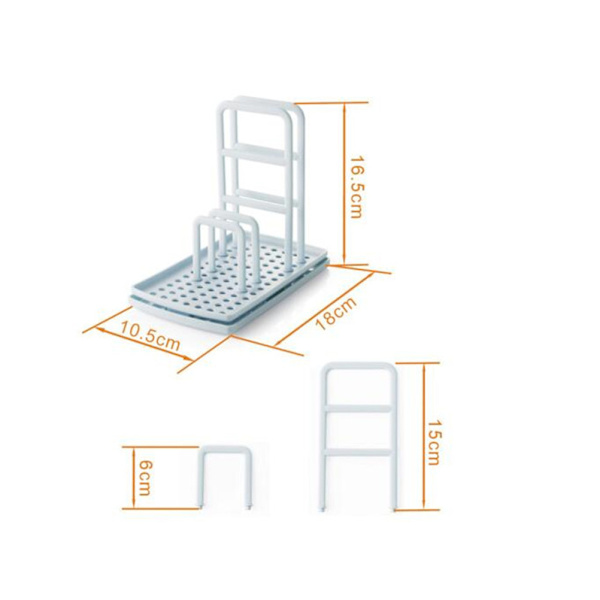 Disktrasehållare Svamp Hållare Ställ Rack Organizer Svamp