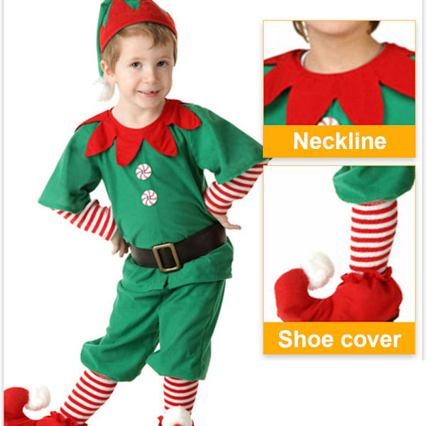 Costumes Girls Elf Costume For Kids Xmas Christmas Costumes