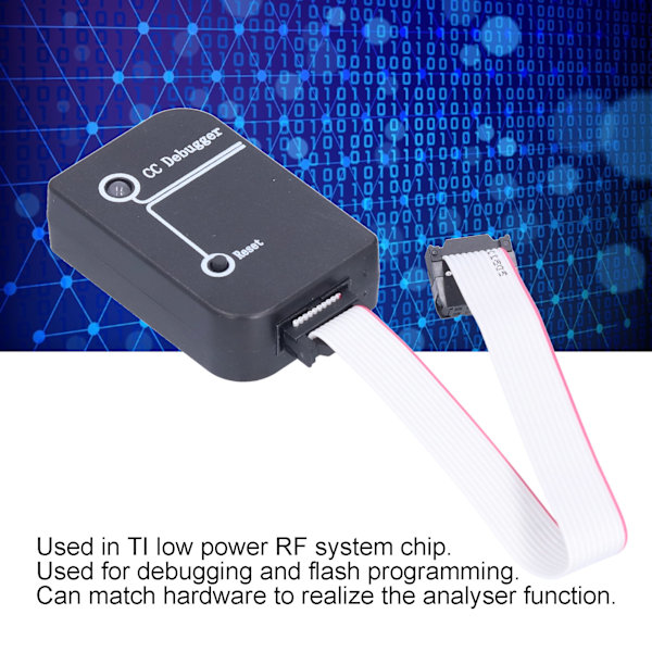 CC Debugger RF System Programmer USB Emulator Modul Tillbehörssats för ZigbeeCC2540