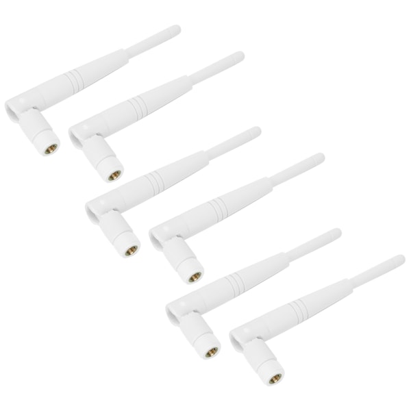 Stabil Signalantenn, Dubbelband WiFi-antenner med 4DBi förstärkning, MIMO-teknik för förbättrad trådlös täckning, överlägsen signalkvalitet och ökad