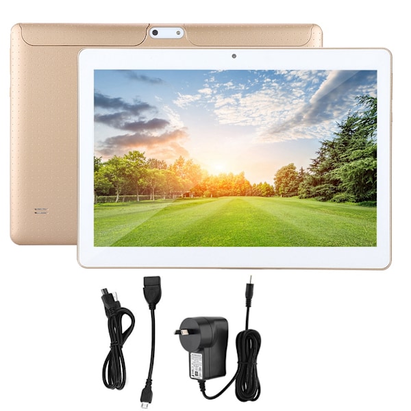 MY-KT6582 10in HD Tablet Guld 1+16G för Android 4.4 100-240V AU