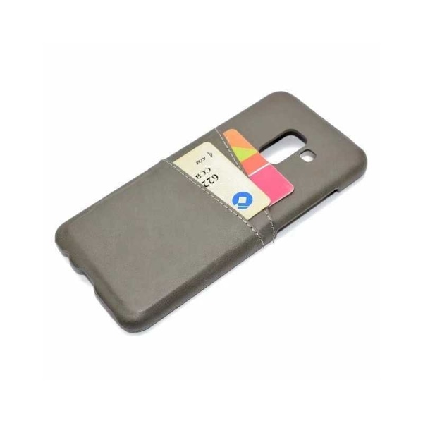 Samsung S9 Plus Skal Korthållare Retro V2 Svart