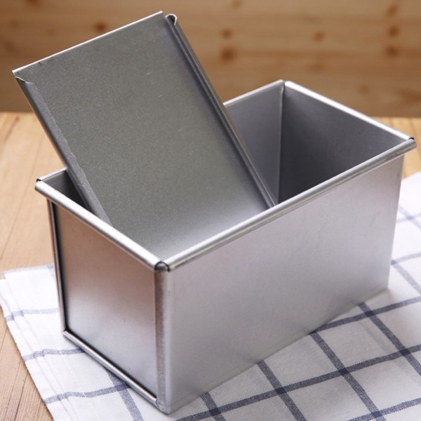 Non Stick Brödform Kök Toastform med Lock Brödbakning
