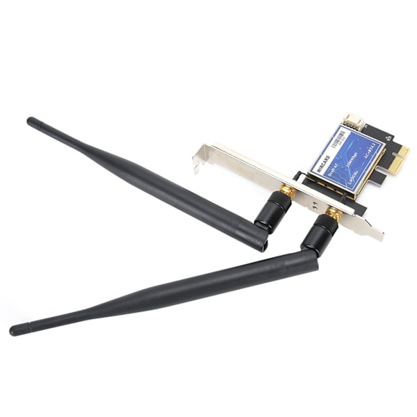 Trådlöst Nätverkskort Stationär Dator Dual Band AC 867Mbps PCI‑E med Antenner RTL8822BE