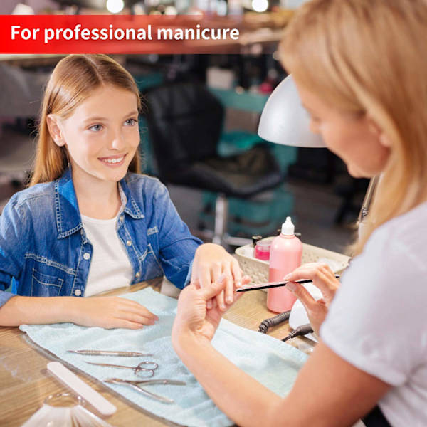 100 st slipband för professionell nagelvård 180 grit