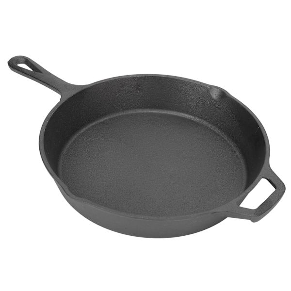 Gjutjärnspanna Snabb Jämn Uppvärmning Non-stick Bred