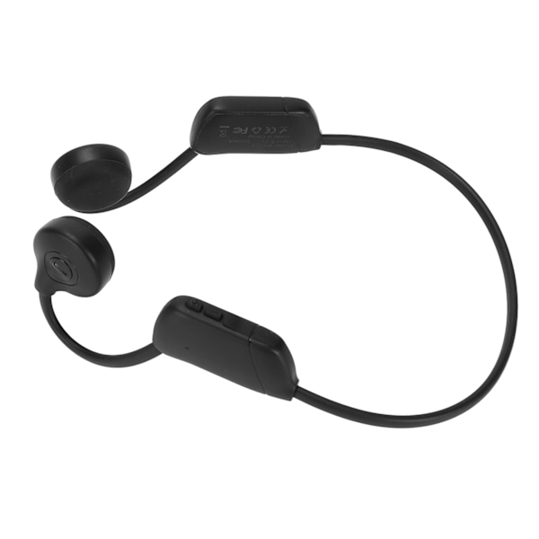 Benledningshörlurar, ergonomiskt utformade för komfort hela dagen, trådlös Bluetooth med högkvalitativt ljud (svart)