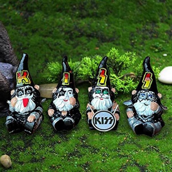 Trädgårdstomtar Rolig Trädgård Dvärg Harts Gnom Staty Mini Harts