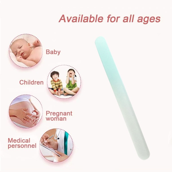 20 st kristallglas baby nagelfilar buffer mini manikyrset
