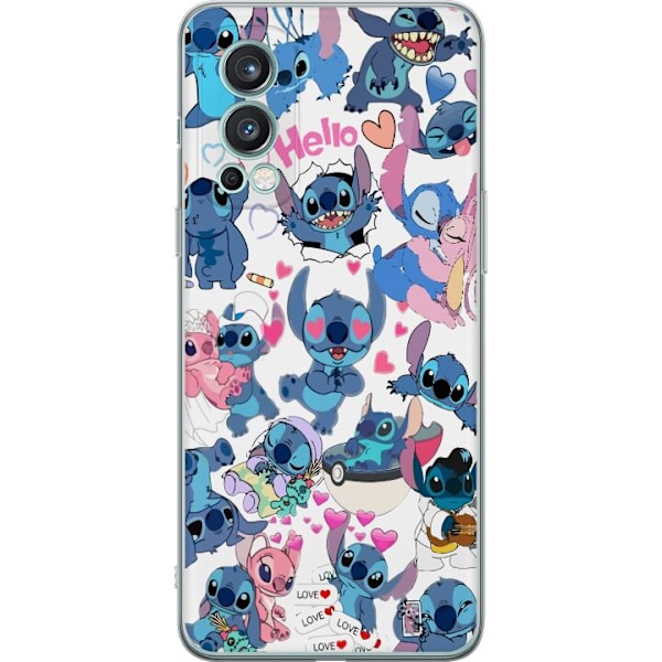 OnePlus Nord 2 5G Genomskinligt Skal Stitch