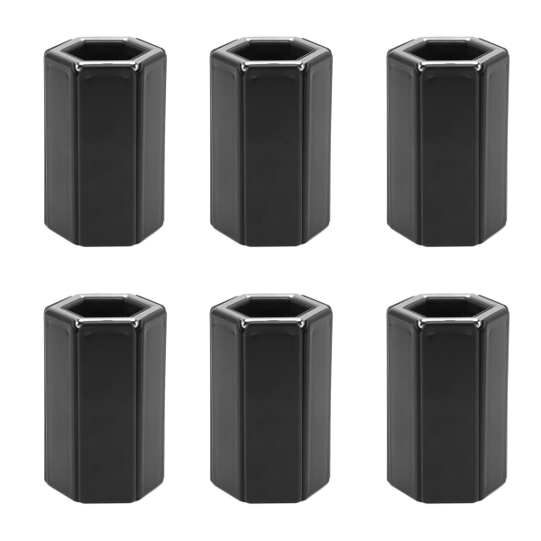 6PCS Värmeisolerande dyna för varm gryta, hopfällbar ABS ihålig design, varm