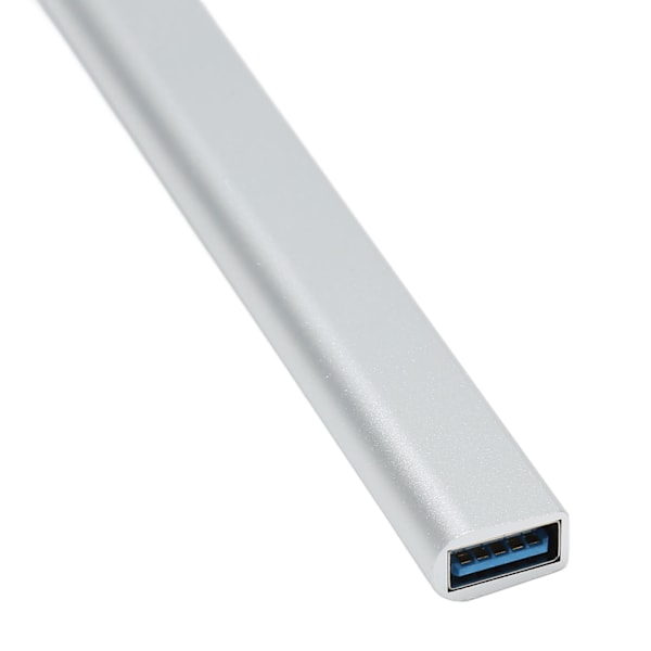 Aluminium Multifunktionell Usb3.0 Hub, Portabel Ultratunn Design, 6 Usb5.0 Portar + 1 Usb3.0 Port, Kompatibilitet Säkerställer Problemfri Anslutning För