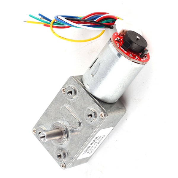 Växelmotor Högt Vridmoment Reduktionsmotor med Encoder Stark Självlåsning (30RPM)