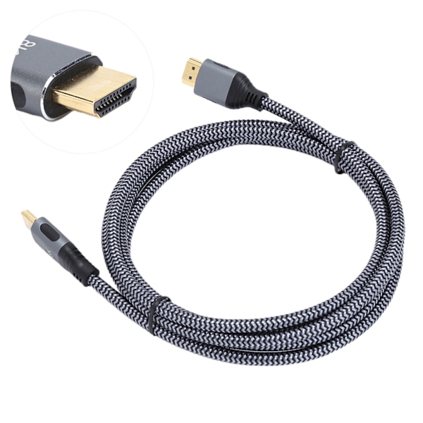 HDMI-skärmkabel 8K vid 60Hz Dator Notebook TV E-sportspel Adapterkabel 1,5 meter F0401