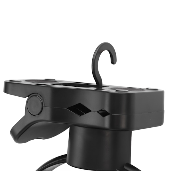 Portabel Fläkt, Clip-on Fläkt med 4000mAh Batteri, Tyst Mini Fläkt Oscillerande Fläkt med Lågt Ljud och Stark Vind för Utomhuscamping, Robust Klämma för