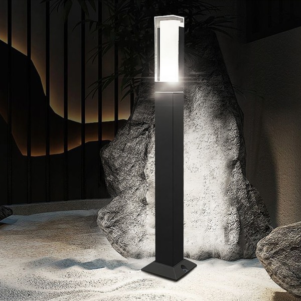 5W IP65 LED Utomhus Trädgårdslampa Aluminium Landskaps Gräsmatta Lampa